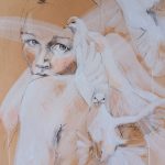 Serie animals crossing, Doves 2023