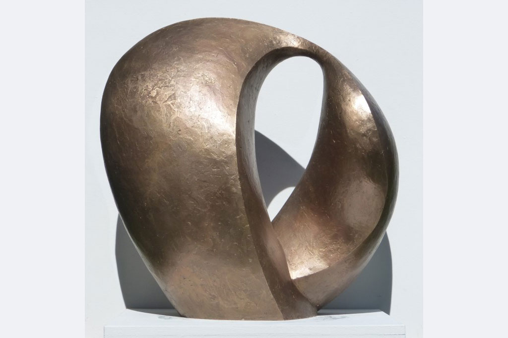 Wiebke Bader, "Anfang", Bronze, 2020, 42 x 44 x 28 cm